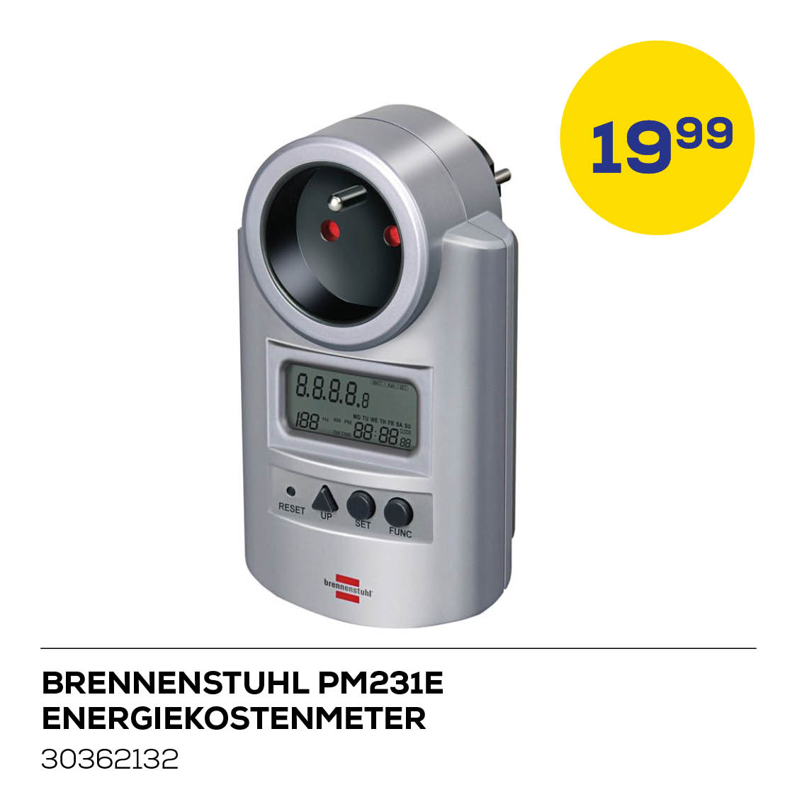 Brennenstuhl PM231E Energiekostenmeter